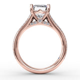 18Kt Rose Gold Bridal Engagement Rings