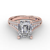 18Kt Rose Gold Bridal Engagement Rings