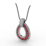 14Kt White Gold Color Fashion Pendants