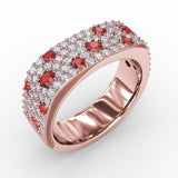 14Kt Rose Gold Color Fashion Fashion Rings