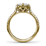 18Kt Yellow Gold Diamond Fashion Rings