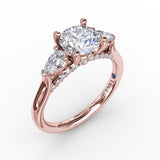 18Kt Rose Gold Bridal Engagement Rings