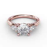 18Kt Rose Gold Bridal Engagement Rings