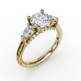 18Kt Yellow Gold Bridal Engagement Rings