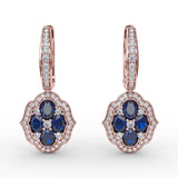 14Kt Rose Gold Color Fashion Earrings