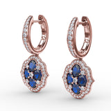 14Kt Rose Gold Color Fashion Earrings