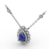 14Kt White Gold  Color Fashion Pendants