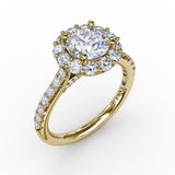 18Kt Yellow Gold Bridal Engagement Rings