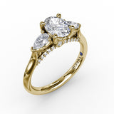 18Kt Yellow Gold Bridal Engagement Rings