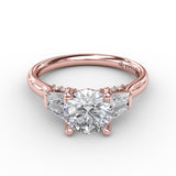 18Kt Rose Gold Bridal Engagement Rings