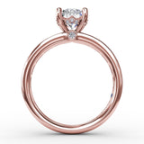 18Kt Rose Gold Bridal Engagement Rings