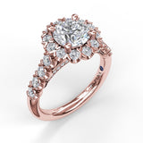 18Kt Rose Gold Bridal Engagement Rings