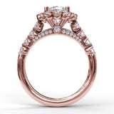 18Kt Rose Gold Bridal Engagement Rings