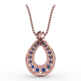 14Kt Rose Gold Color Fashion Pendants