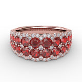 14Kt Rose Gold Color Fashion Fashion Rings