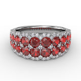 14Kt White Gold Color Fashion Fashion Rings