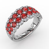 14Kt White Gold Color Fashion Fashion Rings