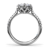 14Kt White Gold Diamond Fashion Rings