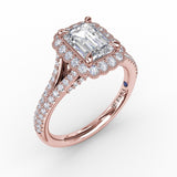 18Kt Rose Gold Bridal Engagement Rings