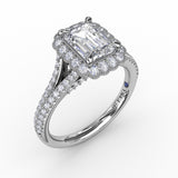 18Kt White Gold Bridal Engagement Rings