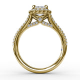 18Kt Yellow Gold Bridal Engagement Rings