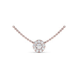 18Kt Rose Gold Diamond Fashion Pendants