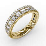 14Kt Yellow Gold Diamond Fashion Bands