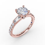 18Kt Rose Gold Bridal Engagement Rings