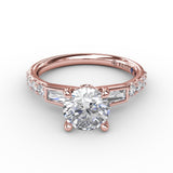 18Kt Rose Gold Bridal Engagement Rings