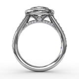 18Kt White Gold Bridal Engagement Rings