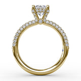 18Kt Yellow Gold Bridal Engagement Rings