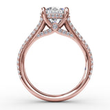 18Kt Rose Gold Bridal Engagement Rings