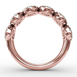 14Kt Rose Gold Color Fashion Fashion Rings