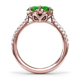 14Kt Rose Gold Color Fashion Rings