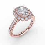 18Kt Rose Gold Bridal Engagement Rings