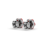 14Kt White Gold Diamond Fashion Earrings