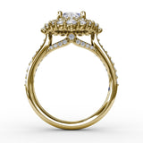 14Kt Yellow Gold Bridal Engagement Rings