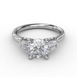 14Kt White Gold Bridal Engagement Rings