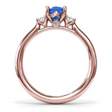 14Kt Rose Gold Color Fashion Rings