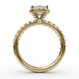 18Kt Yellow Gold Bridal Engagement Rings