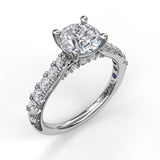 18Kt White Gold Bridal Engagement Rings
