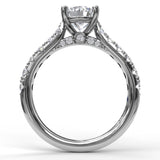18Kt White Gold Bridal Engagement Rings