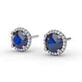 14Kt White Gold Color Fashion Earrings