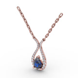 14Kt Rose Gold  Color Fashion Pendants