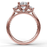 18Kt Rose Gold Bridal Engagement Rings