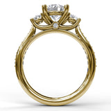 18Kt Yellow Gold Bridal Engagement Rings