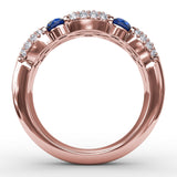 14Kt Rose Gold Color Fashion Fashion Rings