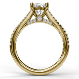 18Kt Yellow Gold Bridal Engagement Rings