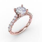 18Kt Rose Gold Bridal Engagement Rings