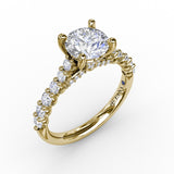 18Kt Yellow Gold Bridal Engagement Rings